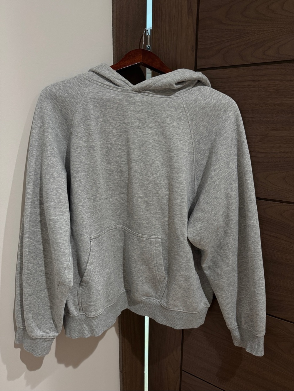 bp Heather Gray Pullover Hoodie